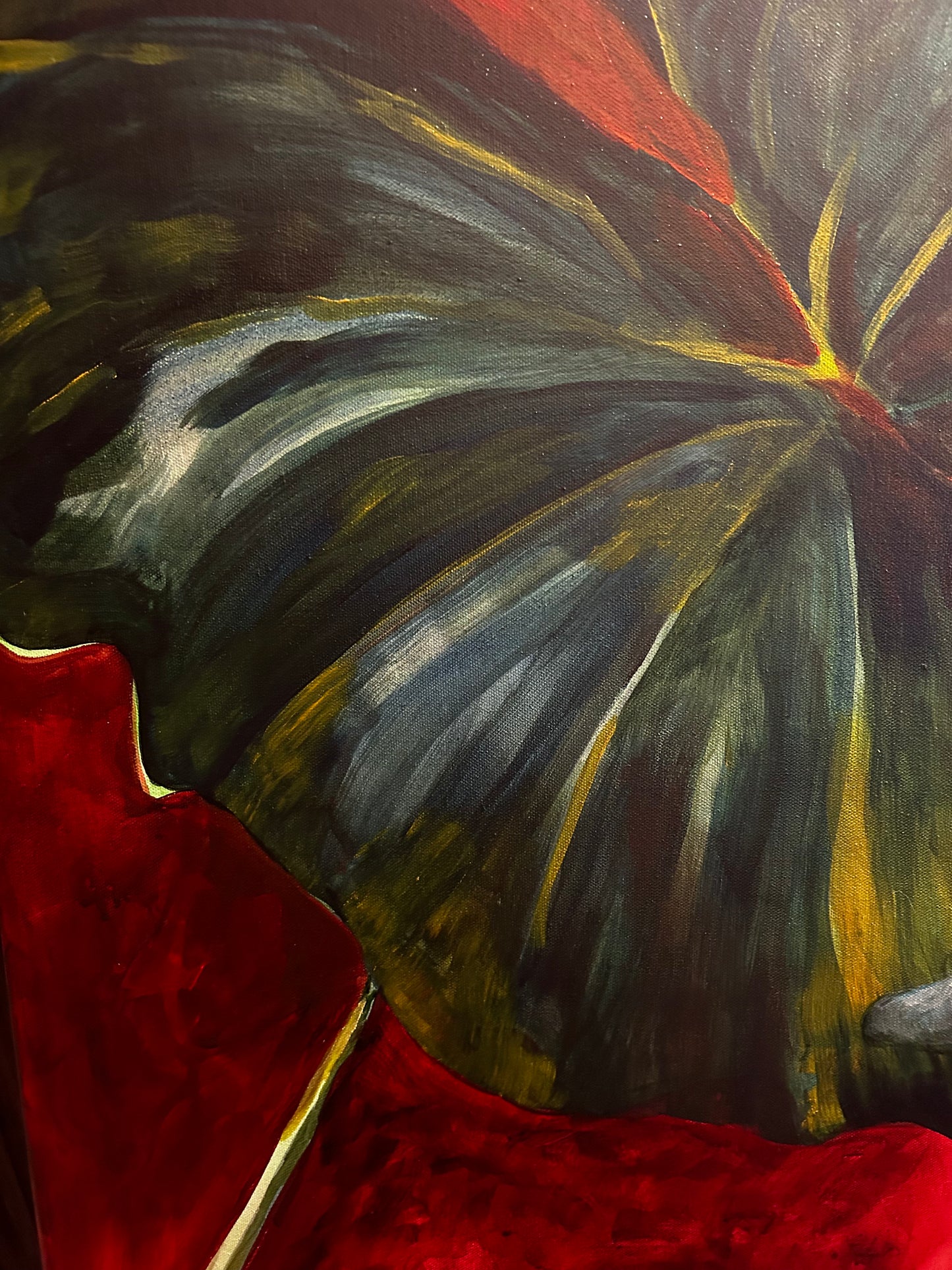 "A Trimming" Original Painting