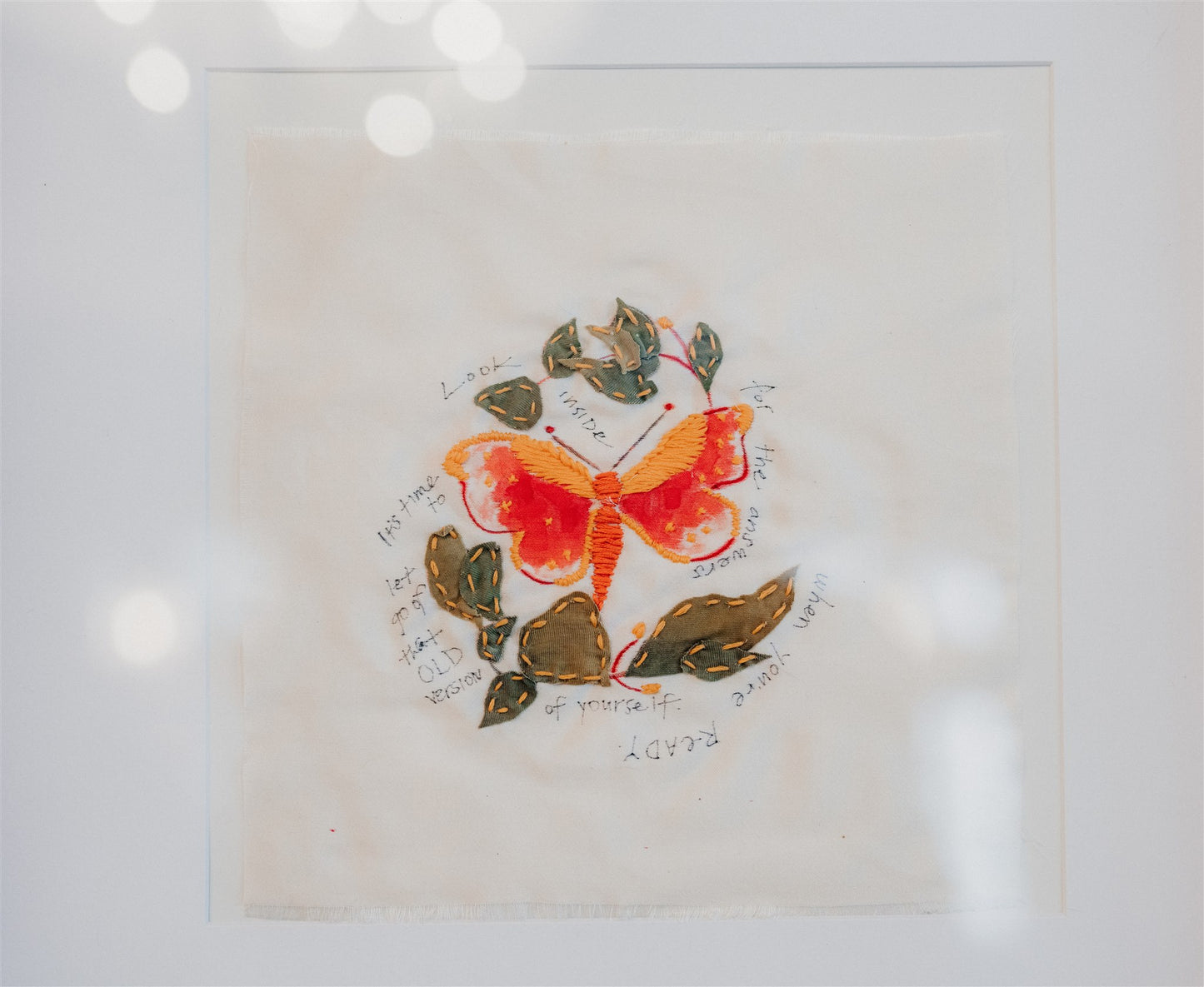 "Golden Butterfly" Original Artwork
