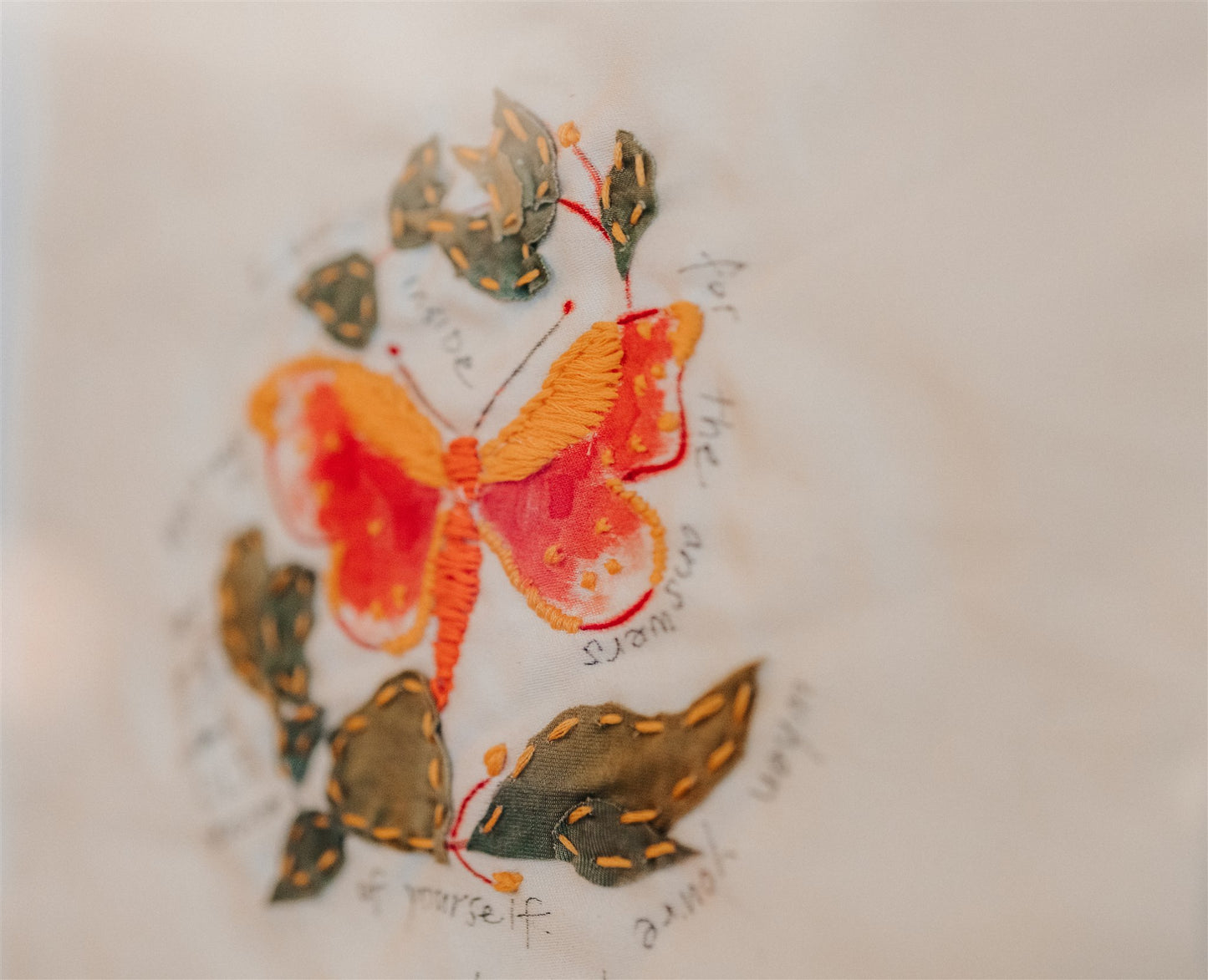 "Golden Butterfly" Original Artwork