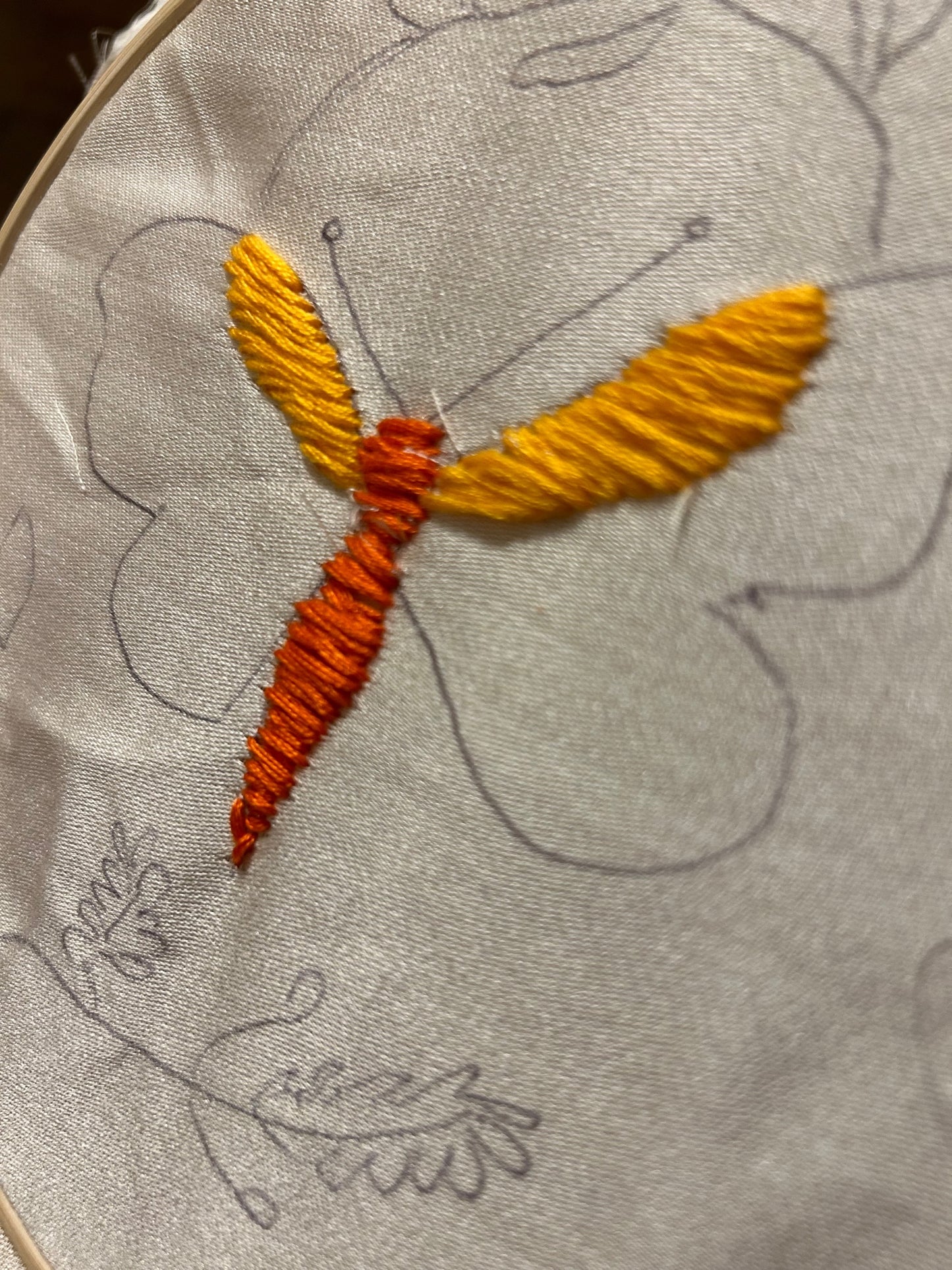 "Golden Butterfly" Original Artwork