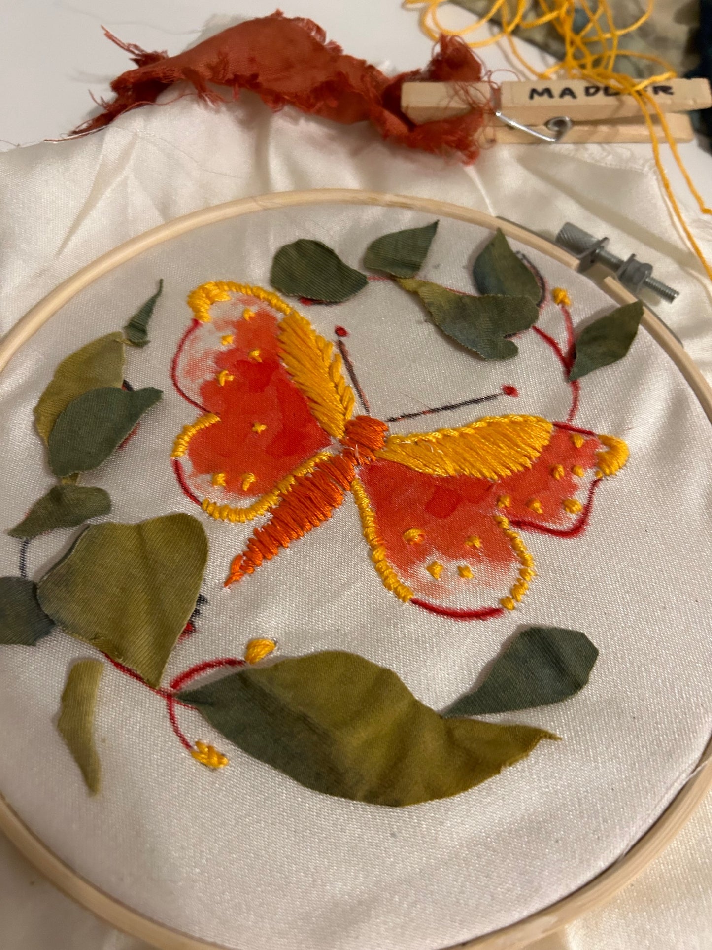 "Golden Butterfly" Original Artwork