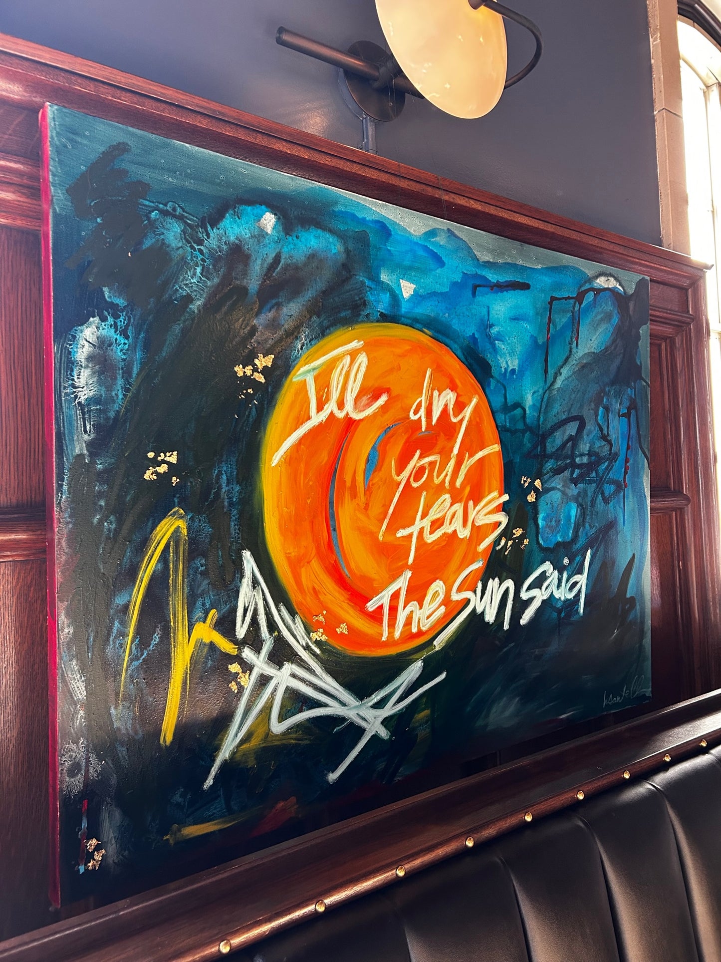 "The Sun is my Governess" Original Painting