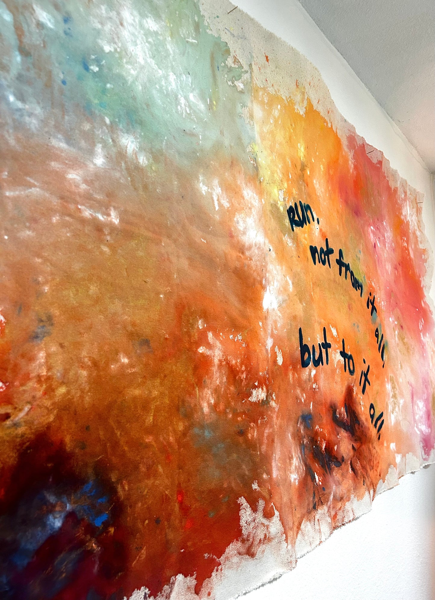 "Run" Original Painting