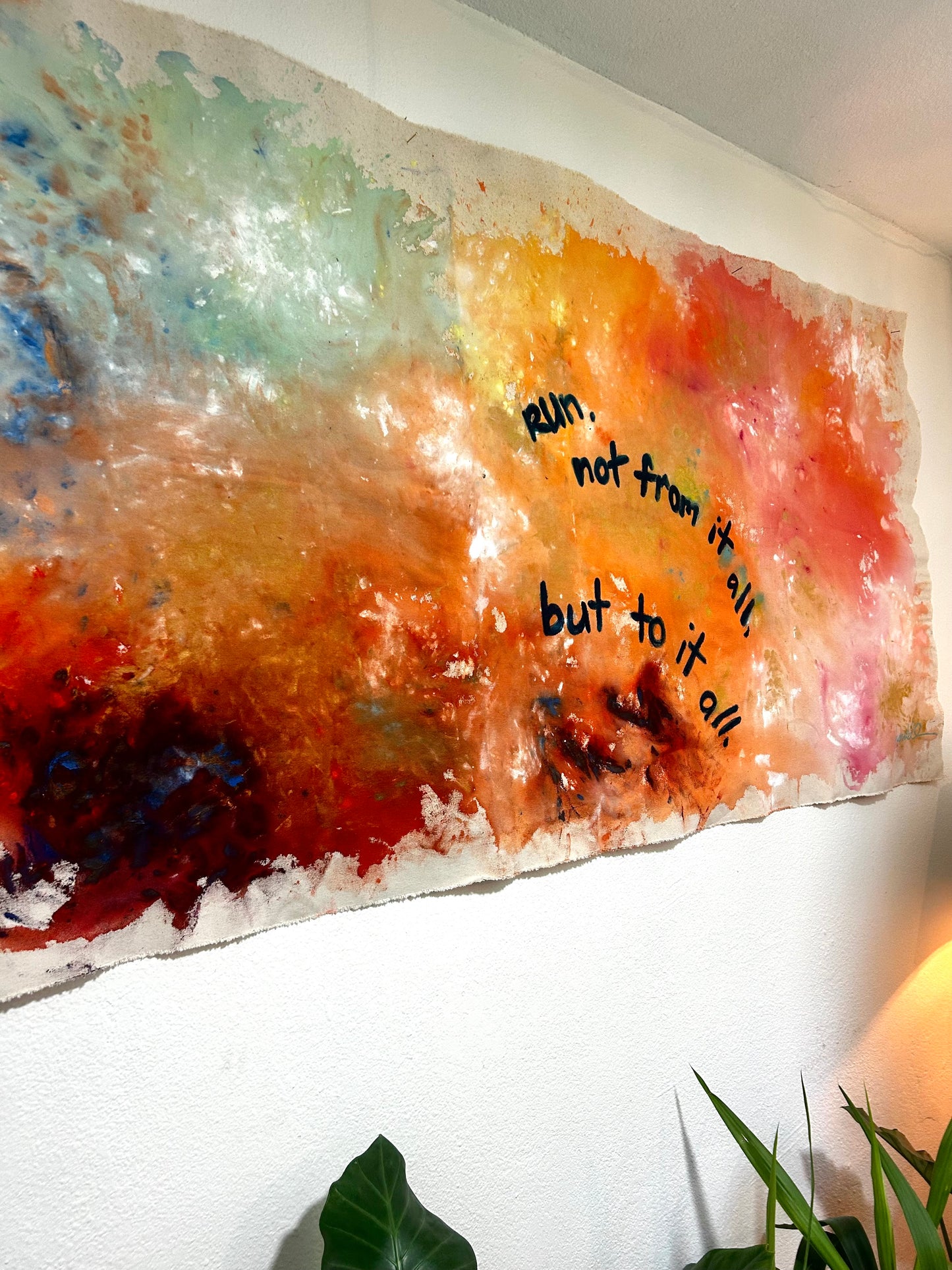"Run" Original Painting