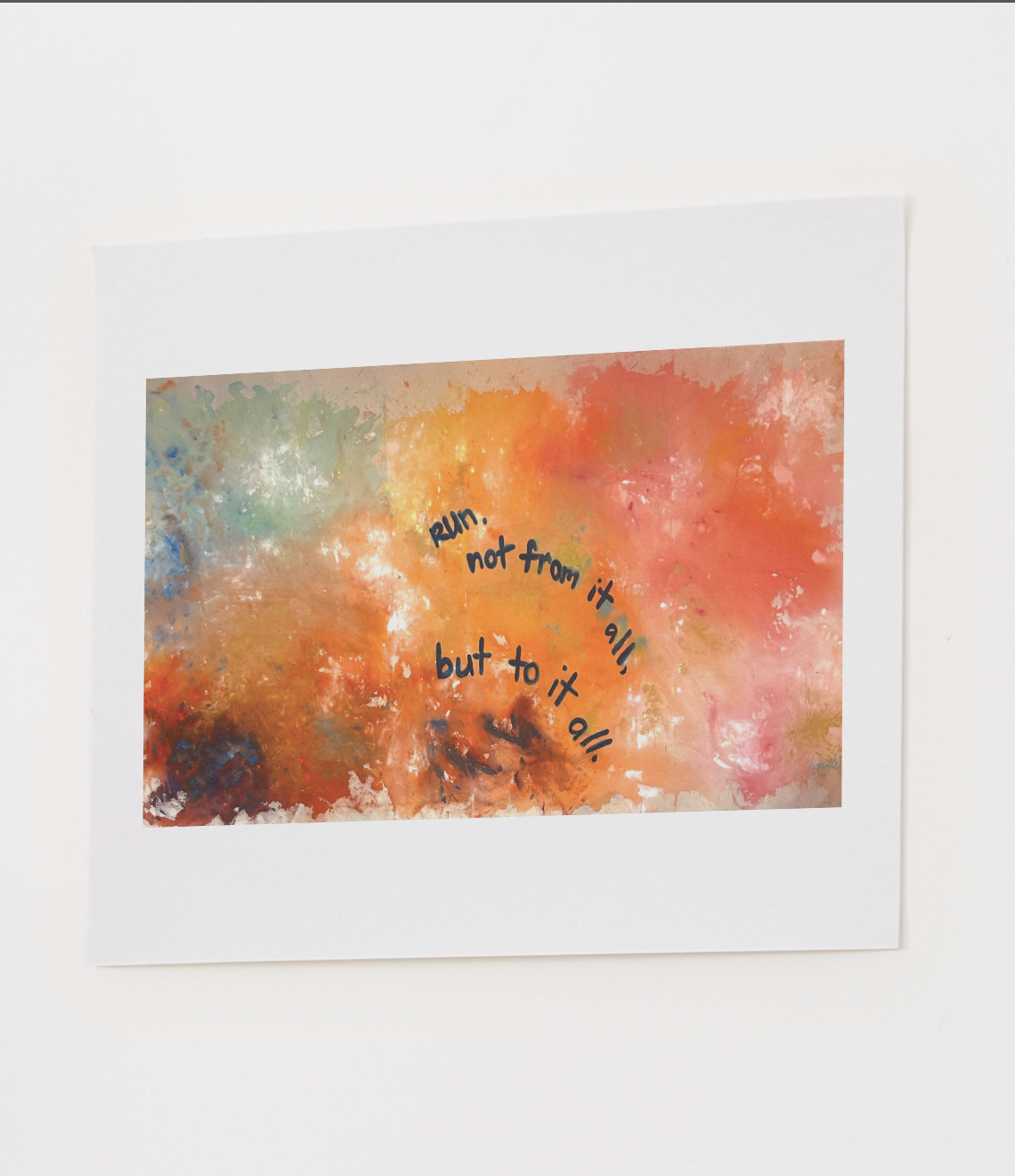 "Run" Fine Art Print