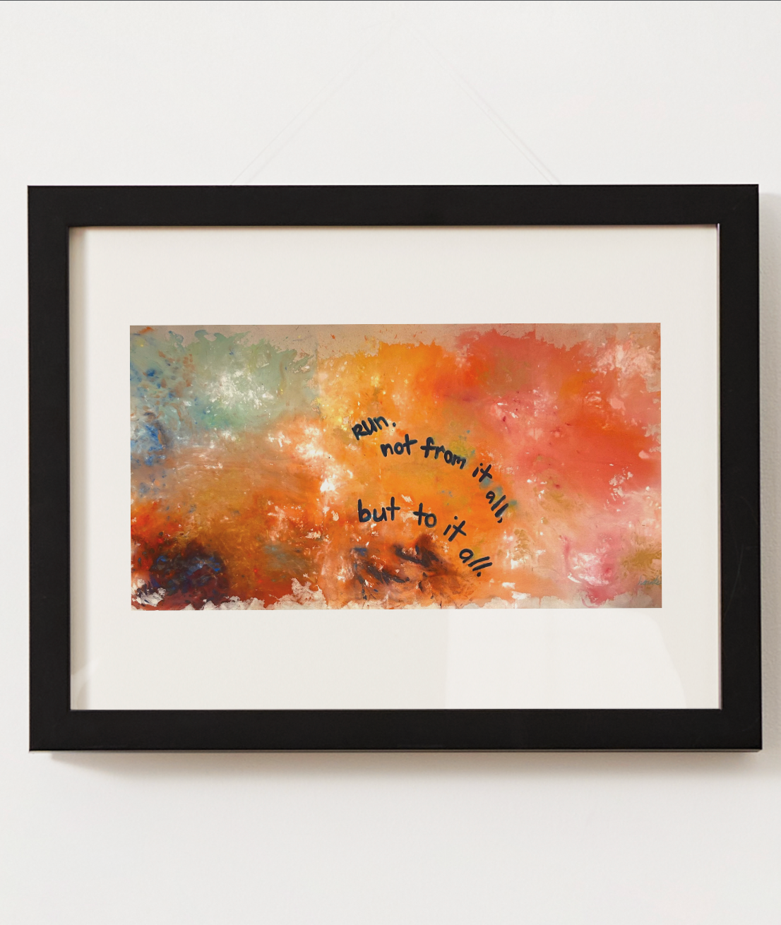 "Run" Fine Art Print