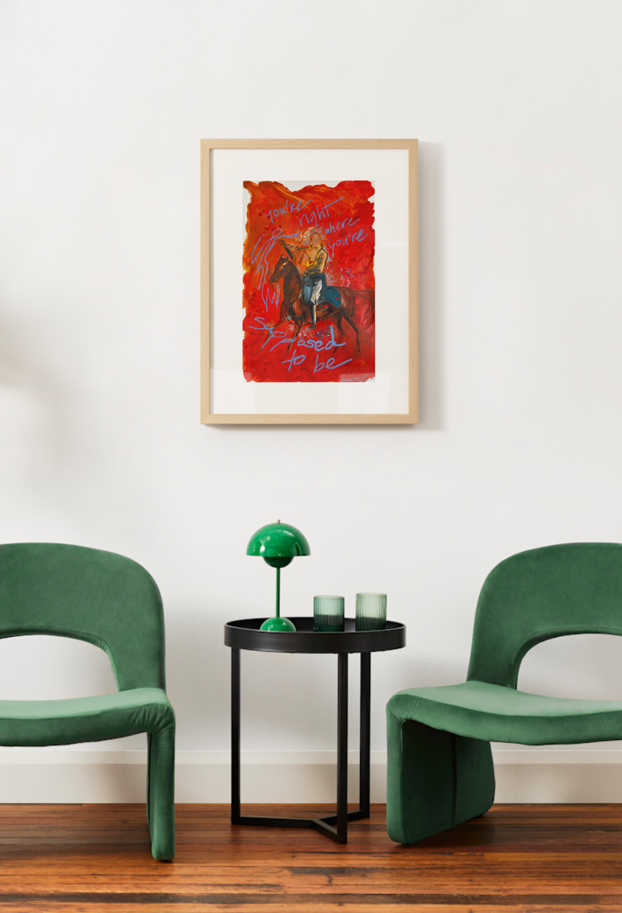 "Horse in the Park" Fine Art Print
