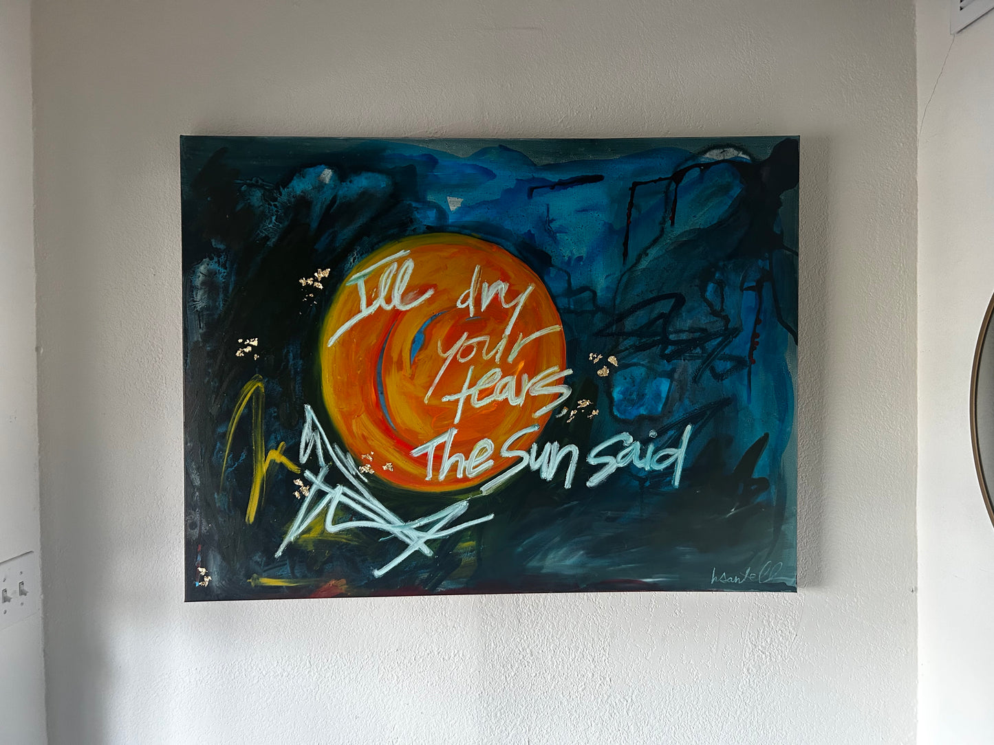 "The Sun is my Governess" Original Painting
