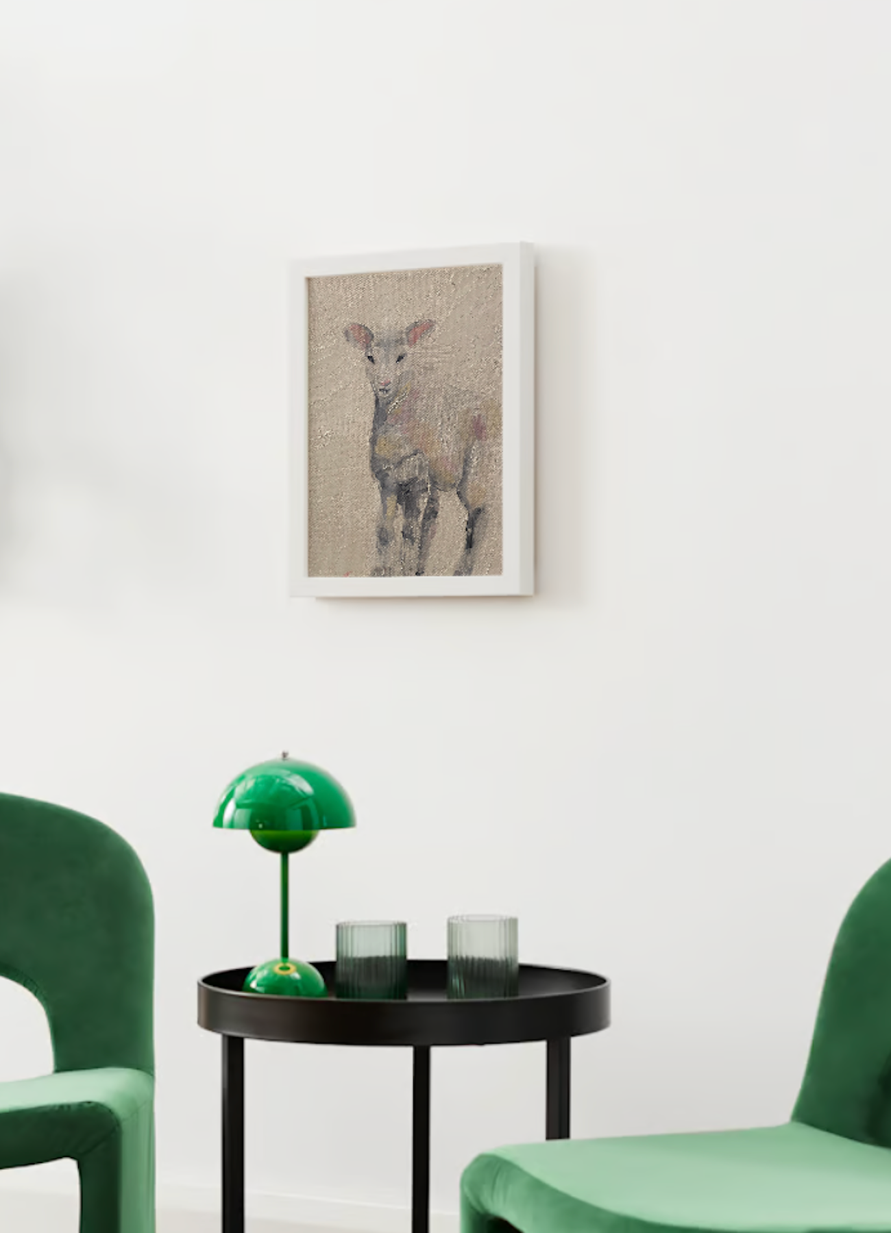 "The Little Lamb" Acrylic Print