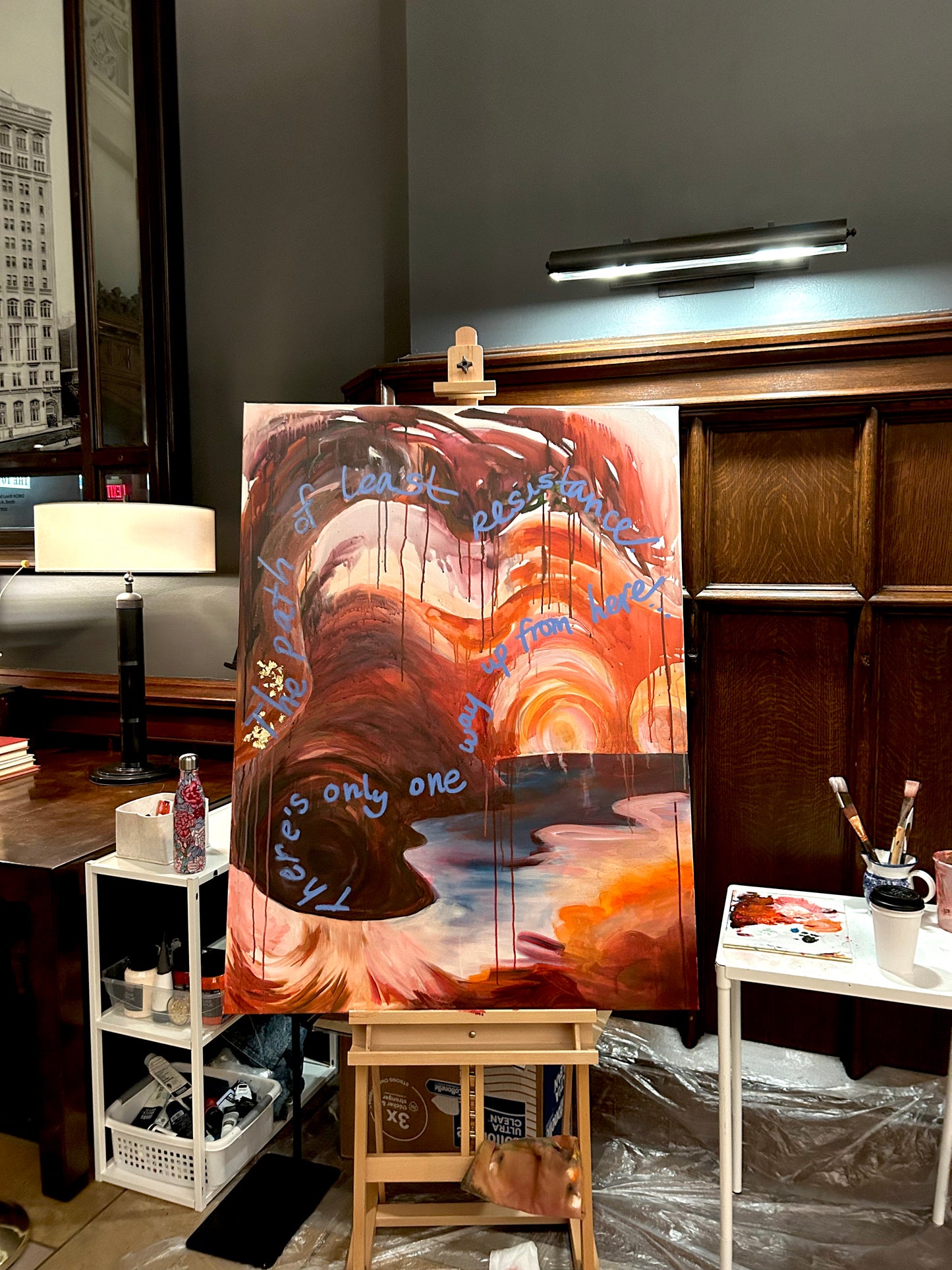 "The Path of Least Resistance" Original Painting