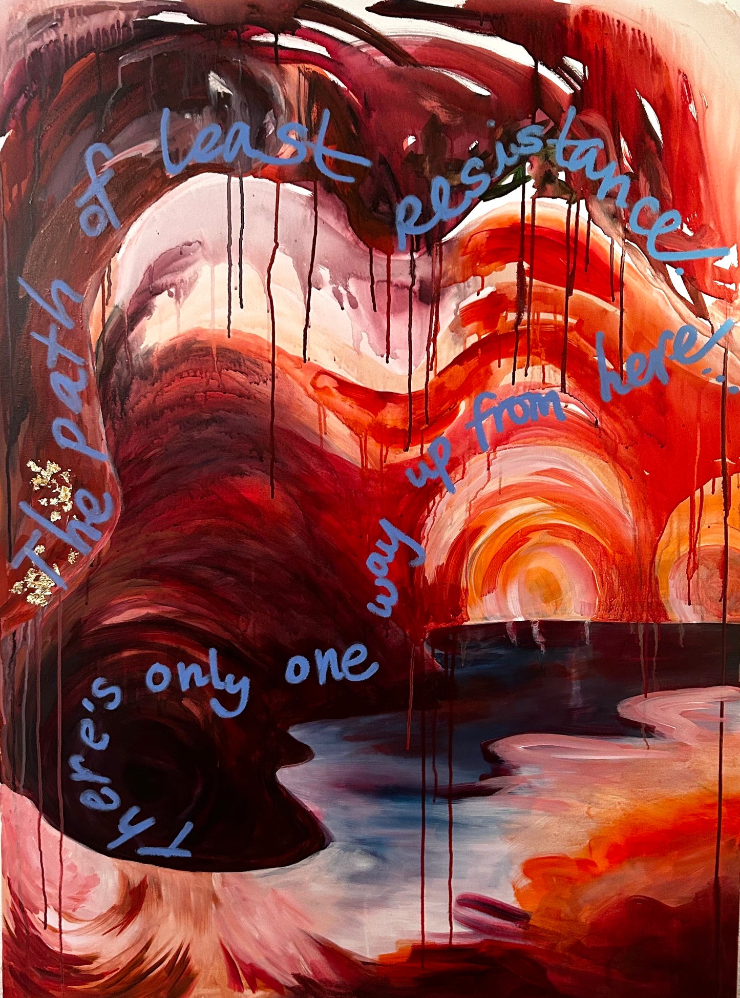 "The Path of Least Resistance" Original Painting