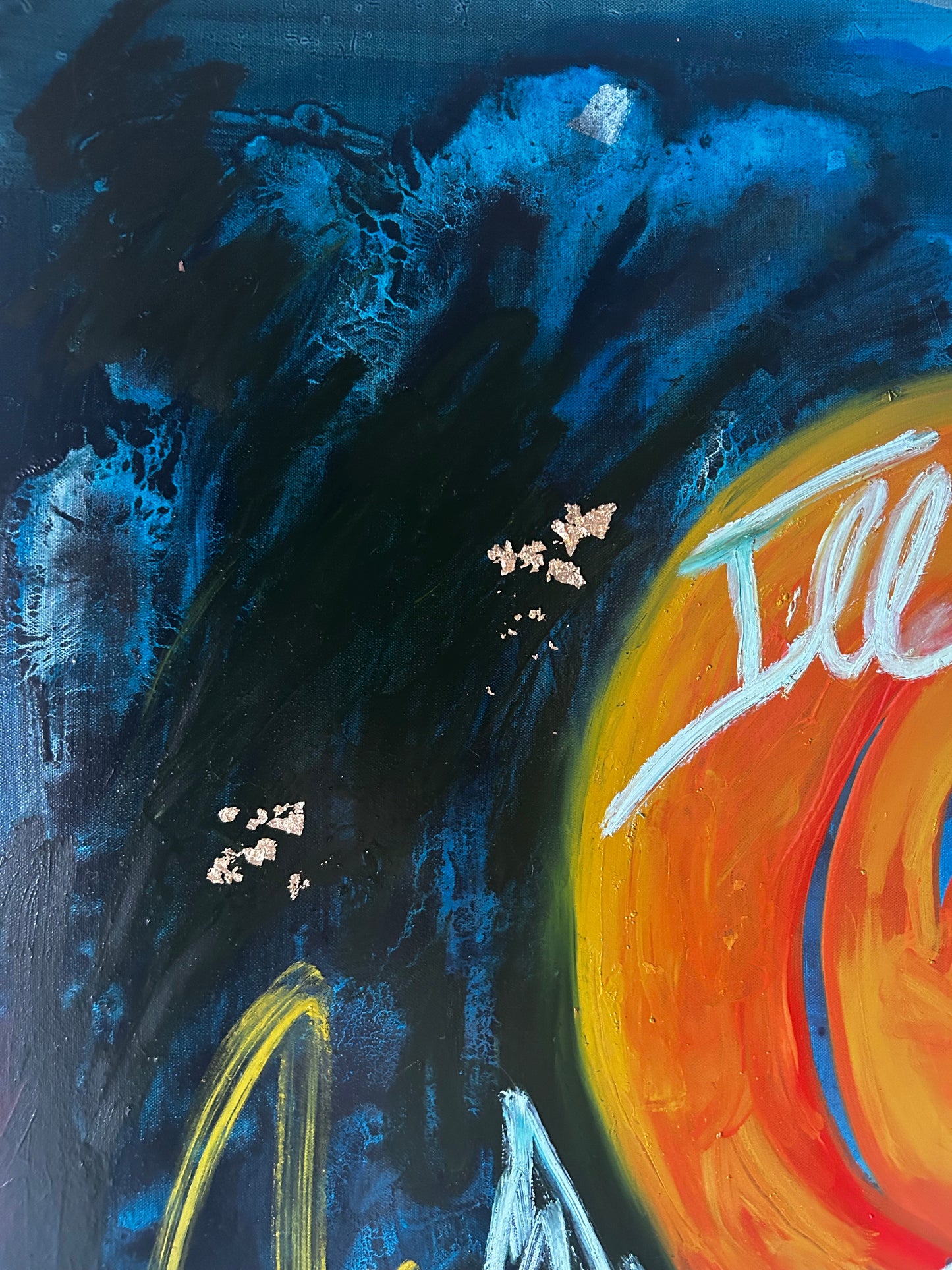 "The Sun is my Governess" Original Painting