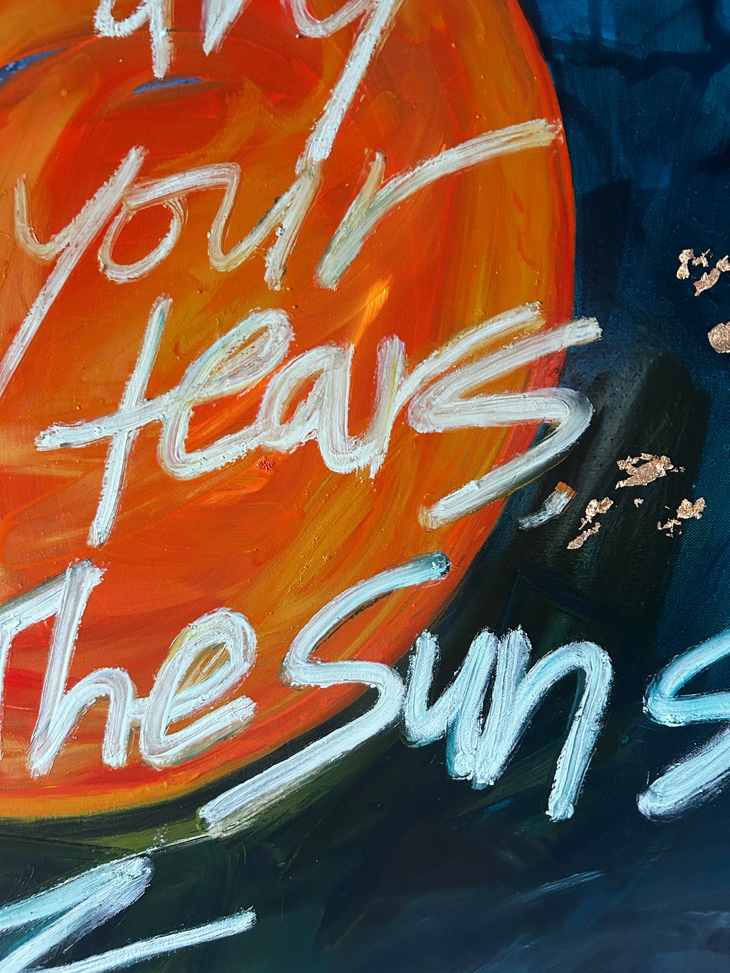 "The Sun is my Governess" Original Painting