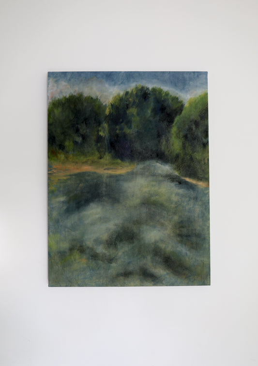 The River Within Me: Original Oil Painting