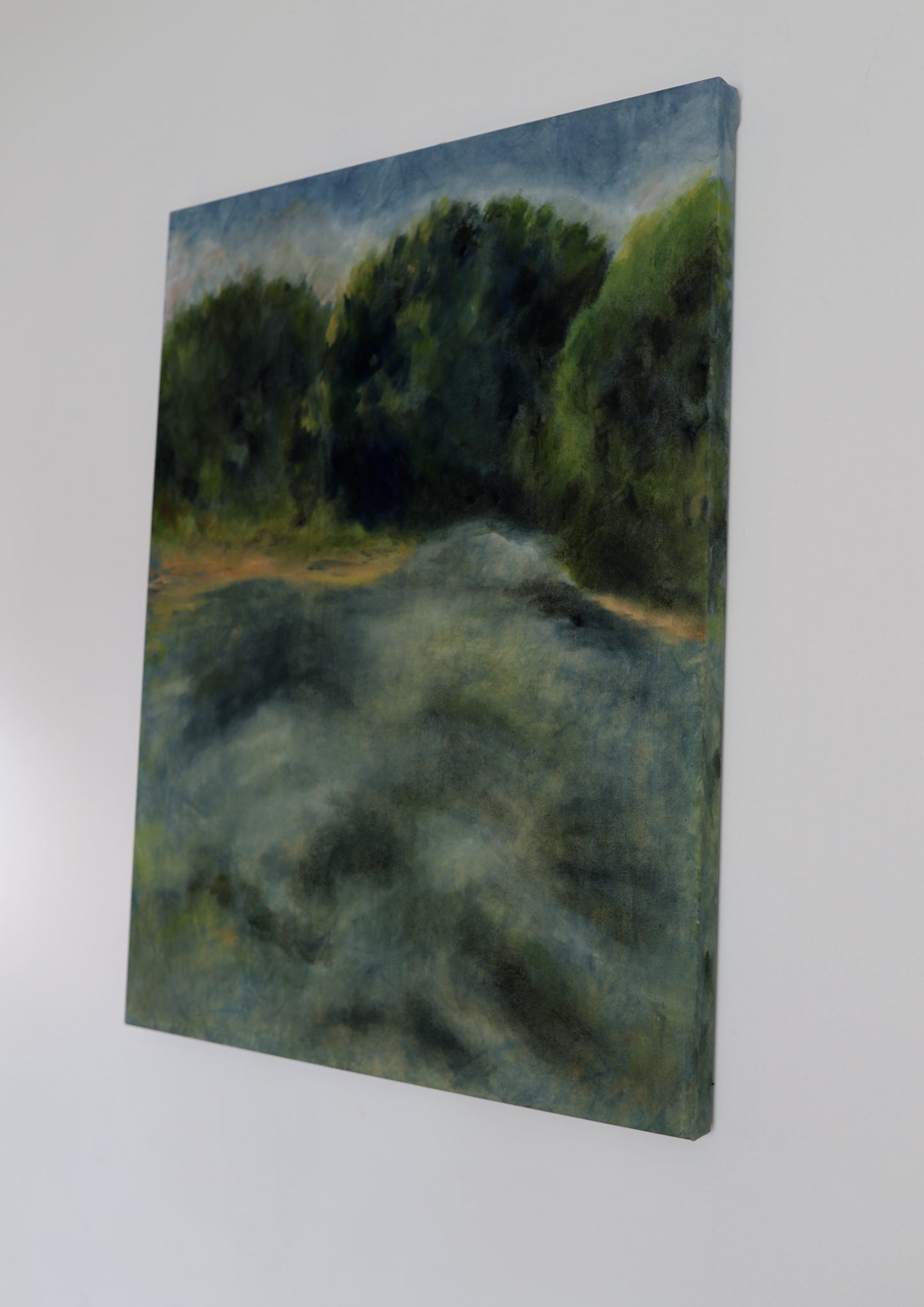 The River Within Me: Original Oil Painting