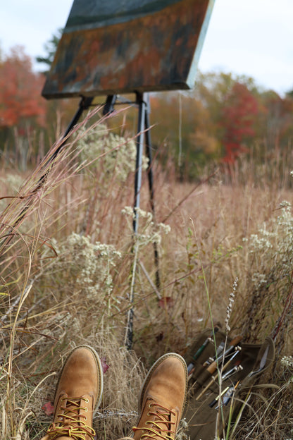 Golden Meadow: Original Oil Painting