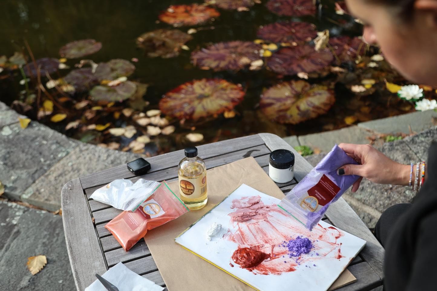 Lily pads: Original Oil Painting