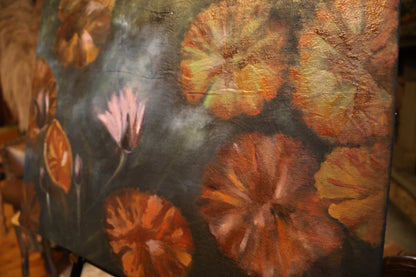 Lily pads: Original Oil Painting