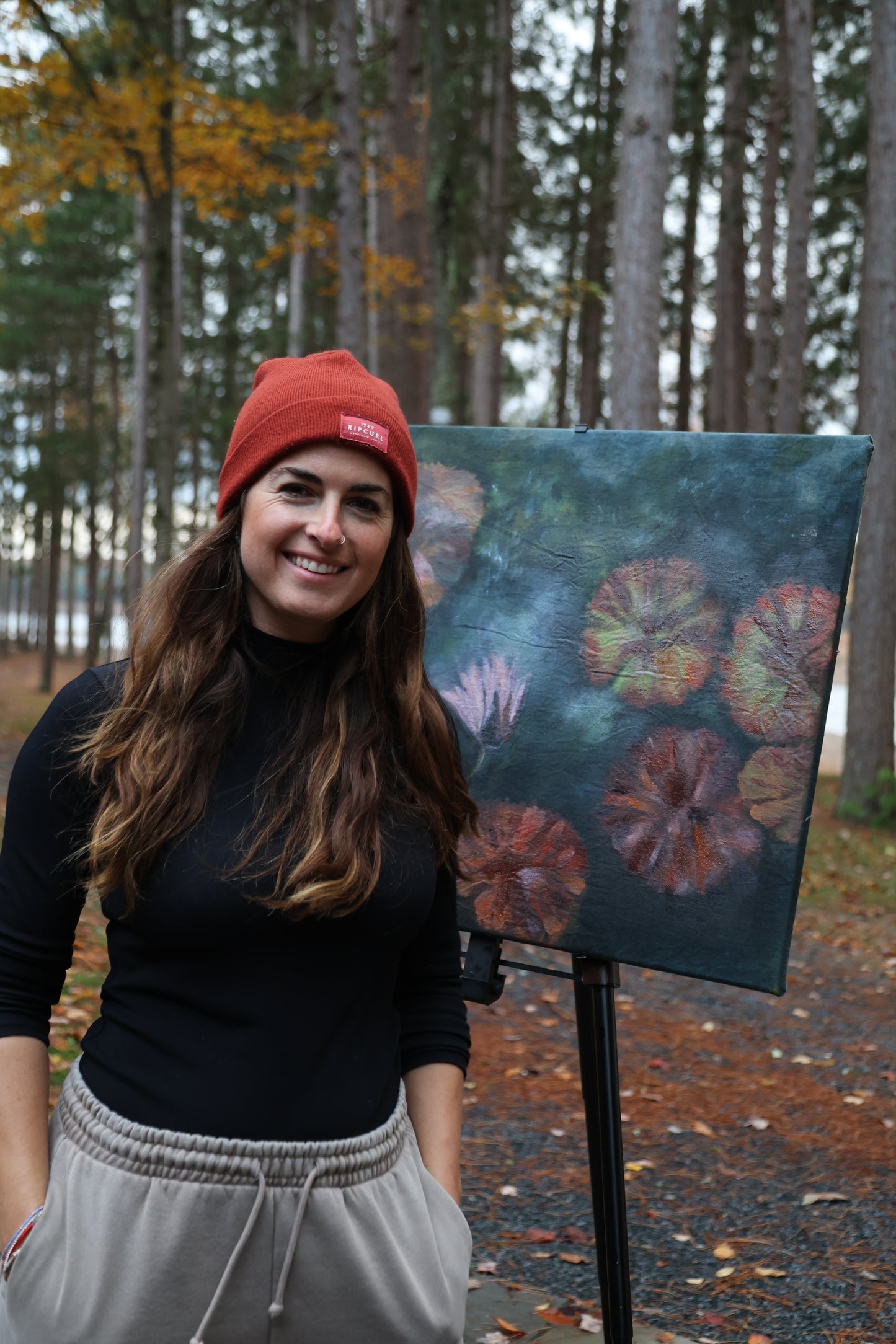 Lily pads: Original Oil Painting