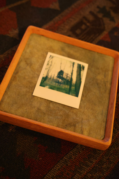 Polaroid 8x8" Teak Wood Frame: The Treehouse