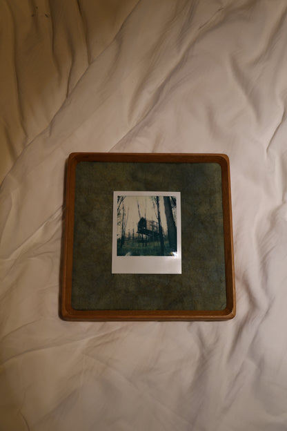 Polaroid 8x8" Teak Wood Frame: The Treehouse