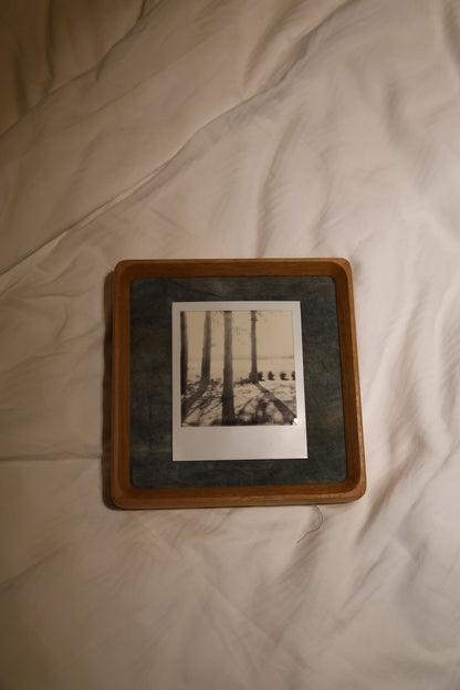 Polaroid 6x6" Teak Wood Frame: The Point