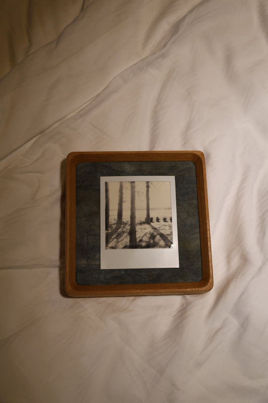 Polaroid 6x6" Teak Wood Frame: The Point