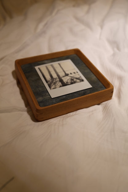 Polaroid 6x6" Teak Wood Frame: The Point