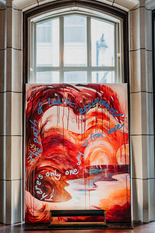 "The Path of Least Resistance" Original Painting