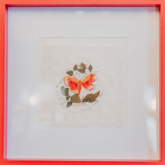 "Golden Butterfly" Original Artwork