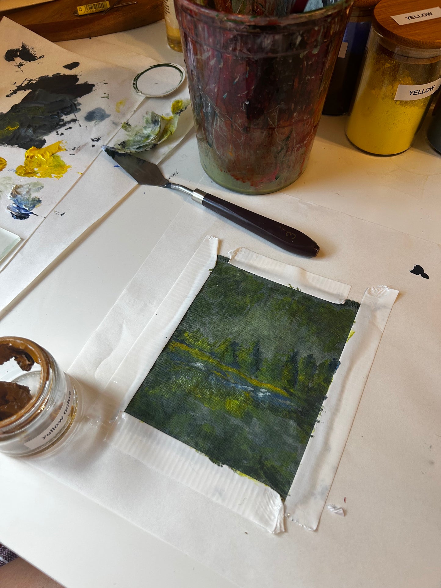 The Riverbank: Original Miniature