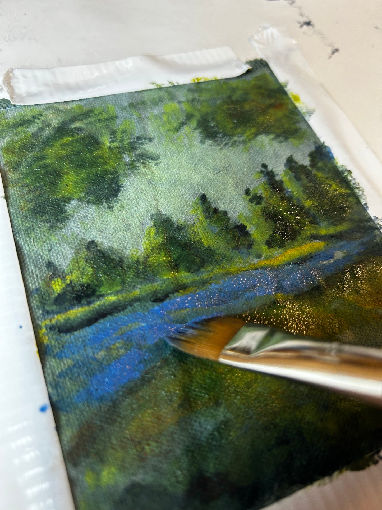 The Riverbank: Original Miniature