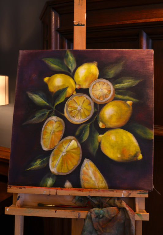 Lemons: Original Oil Painting