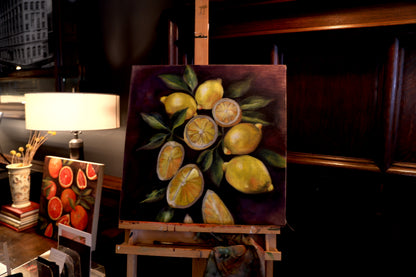 Lemons: Original Oil Painting