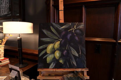 Olives: Original Oil Painting