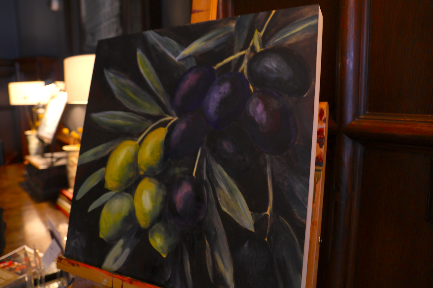 Olives: Original Oil Painting