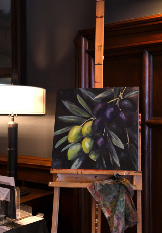 Olives: Original Oil Painting