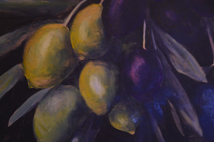 Olives: Original Oil Painting