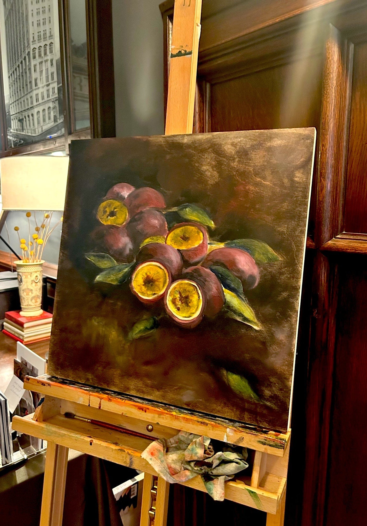 Passionfruit: Original Oil Painting