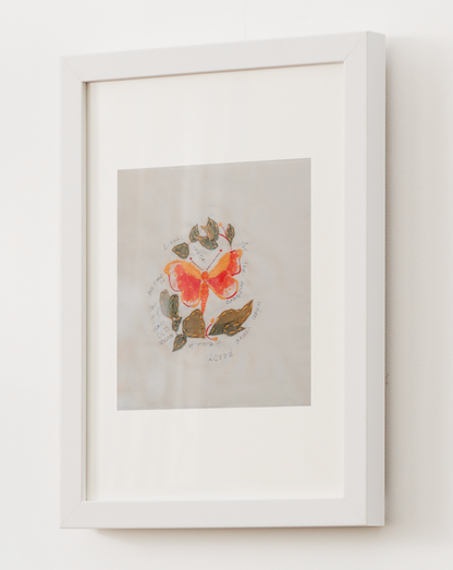 "Golden Butterfly" Fine Art Print