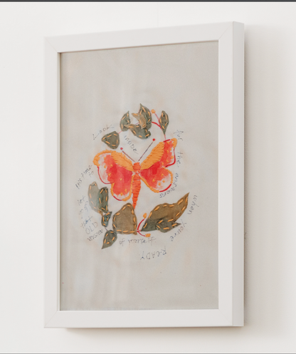 "Golden Butterfly" Fine Art Print