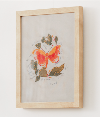 "Golden Butterfly" Fine Art Print