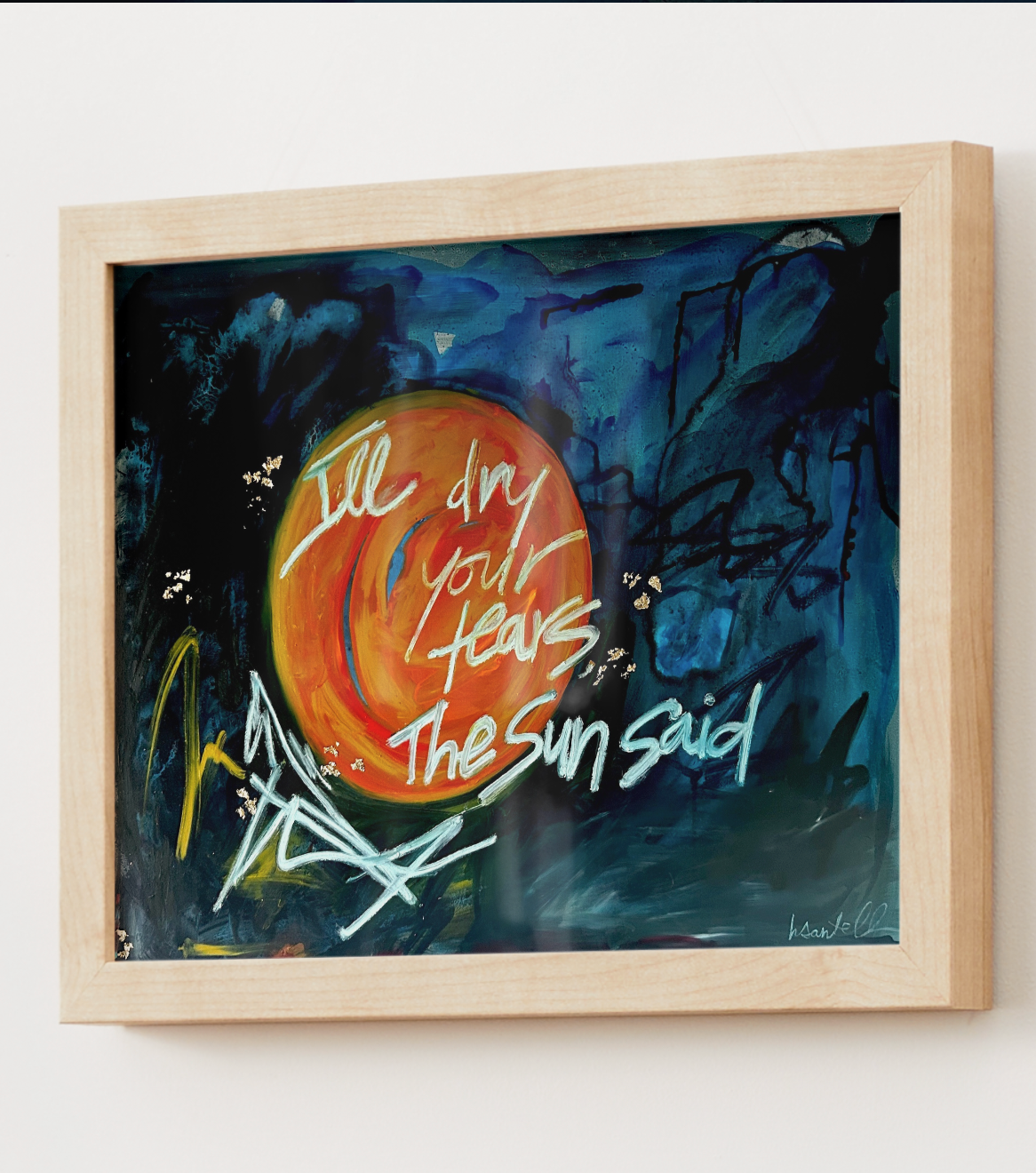 "The Sun is my Governess" Fine Art Print