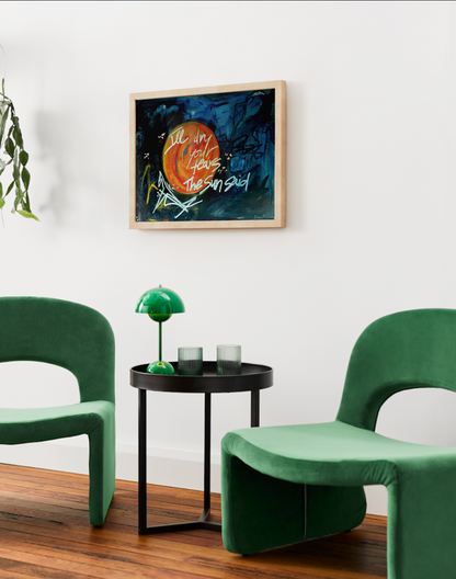 "The Sun is my Governess" Fine Art Print