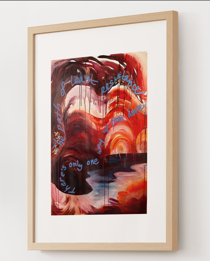 "Path of Least Resistance" Fine Art Print