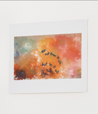 "Run" Fine Art Print