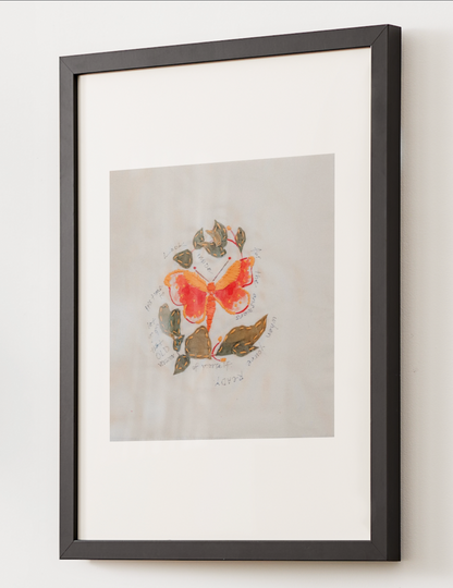 "Golden Butterfly" Fine Art Print