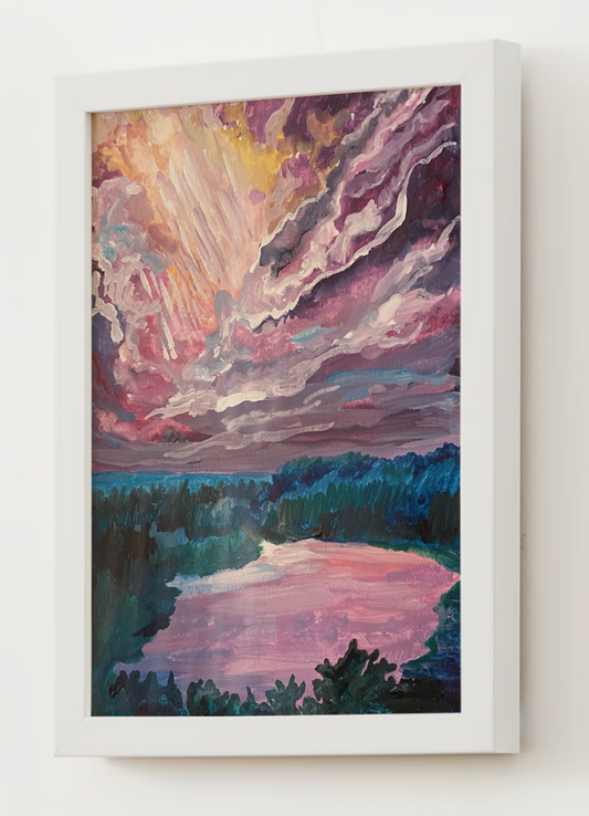 "Proof of Heaven" Watercolor Print