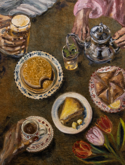Stay a Little Longer: Original Oil Painting