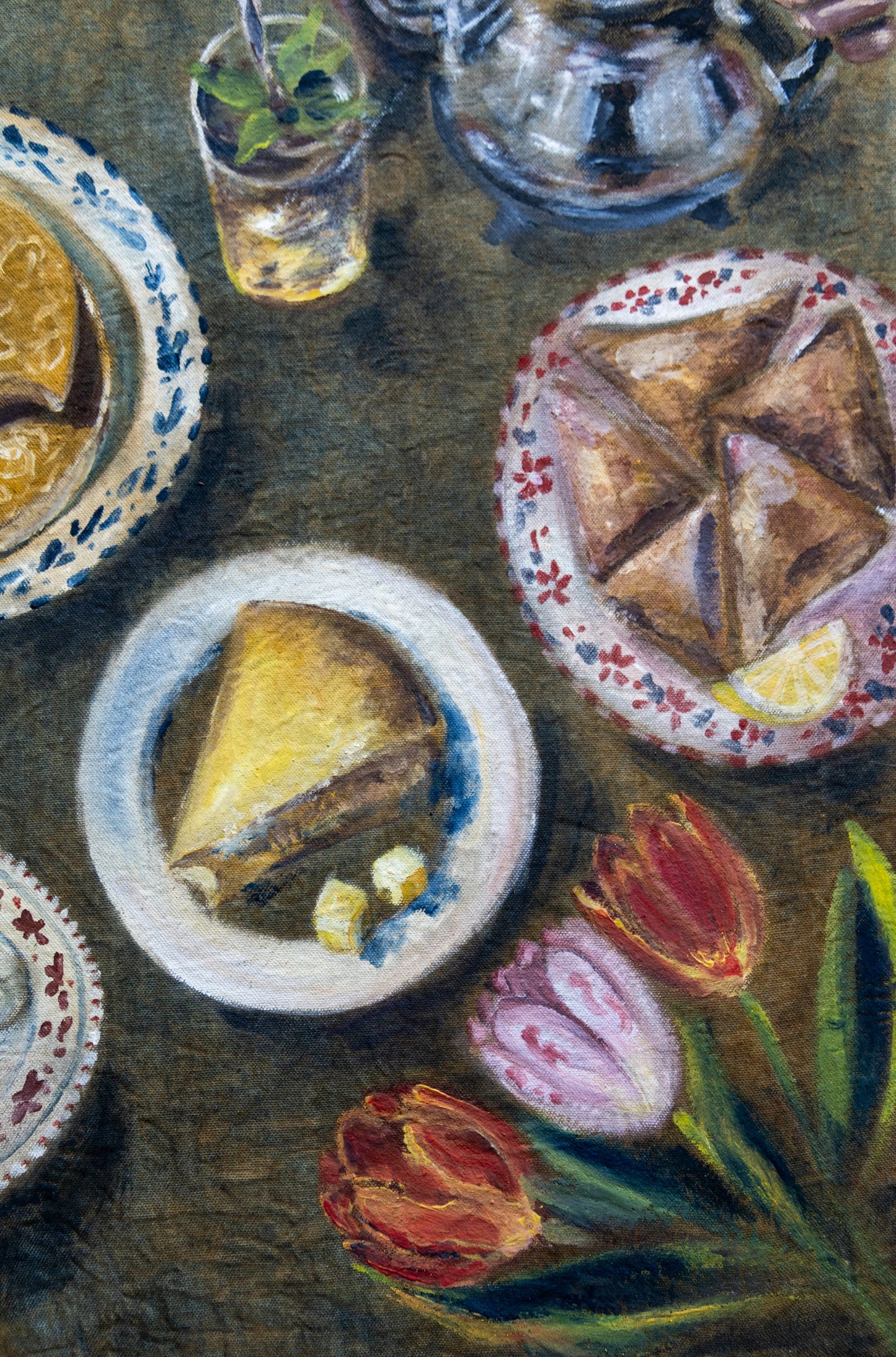 Stay a Little Longer: Original Oil Painting